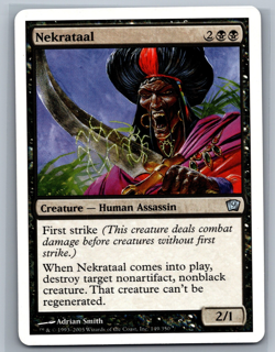 Magic The Gathering 9th Edition Nekrataal #149/350 MTG TCG CCG Ninth - Image 1