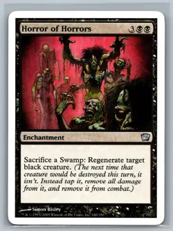 Magic The Gathering 9th Edition Horror of Horrors #140/350 MTG TCG CCG Ninth - Image 1