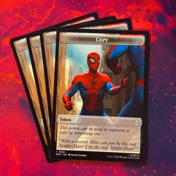 Copy Token SPM MTG T0001 Spider-Man Spiderman Spider Man Impostor Syndrome Magic - Image 1