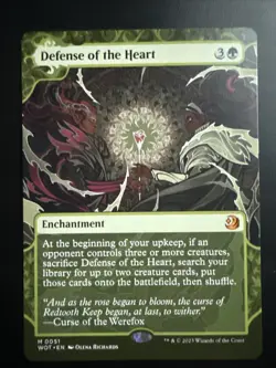 Defense Of The Heart MTG Wilds Of Eldraine Enchanting Tales WOT #51 NM English - Image 1