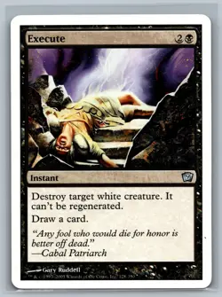 Magic The Gathering 9th Edition Execute #128/350 MTG TCG CCG Ninth - Image 1