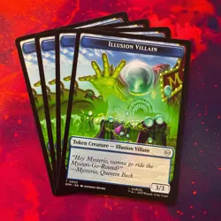 Illusion Villain Token SPM MTG T0002 Marvel's Spider-Man Spiderman Spider Man - Image 1