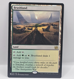 Brushland NM Regular #259 MTG The List - Image 1
