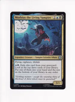 MAGIC THE GATHERING MTG MARVEL'S SPIDER-MAN MORBIUS THE LIVING VAMPIRE (#2) - Image 1