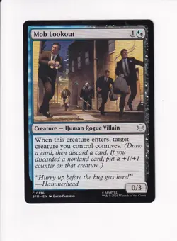 MAGIC THE GATHERING MTG MARVEL'S SPIDER-MAN MOB LOOKOUT (#1) - Image 1
