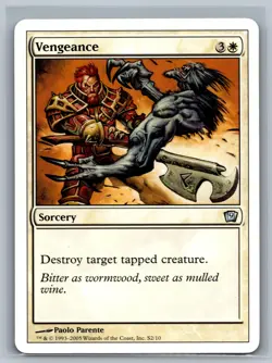 Magic The Gathering 9th Edition Vengeance #S2/10 MTG TCG CCG Ninth - Image 1