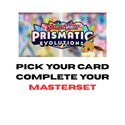 Pokemon Prismatic Evolutions Singles - COMMONS - PICK YOUR CARDS! MASTERSET - Image 1