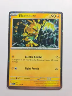Electabuzz 125/165 SV: Scarlet & Violet 151 Cosmos Holo Promo Near Mint Pokemon - Image 1