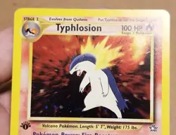 POKEMON TCG 1ST EDITION TYPHLOSION 18/111 ☆ HOLO RARE NEO GENESIS NEAR MINT - Image 5