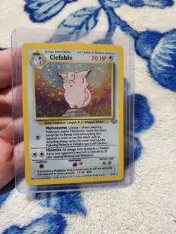 Pokemon Clefable Holo 1/64 from Jungle Unlimited in LP/MP - Image 1
