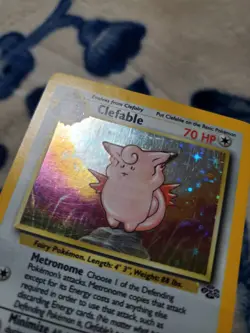 Pokemon Clefable Holo 1/64 from Jungle Unlimited in LP/MP - Image 3