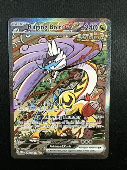 Raging Bolt ex 166/131 Prismatic Evolutions Holo Pokemon English - Image 1