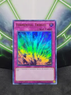 Yugioh Torrential Tribute BLRR-EN047 Ultra Rare 1st Edition NM - Image 1