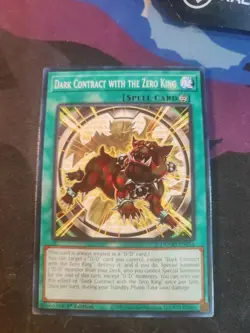 Yugioh! Dark Contract with the Zero King DOOD-EN054 COMMON DOOM OF PREORDER - Image 1