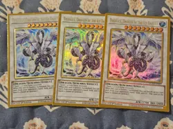Trishula, Dragon of the Ice Barrier Gold Rare MGED-EN027 Yugioh - Image 2