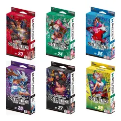 X6 One Piece Card Game Starter Deck St 23 24 25 26 27 Eng English Luffy Shanks - Image 1