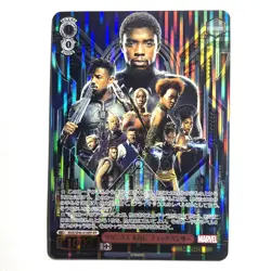 Black Panther MAR SE40-010 IFP Japanese Weiss Schwarz Marvel Premium Foil Card - Image 1