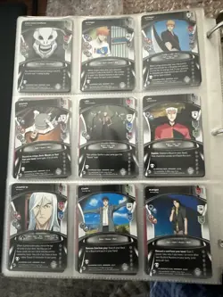 Complete Set Bleach Ccg TCg Lot The Entire Bount Set 162 Cards! Holos Included! - Image 3