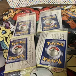 4 Sealed Pokemon Neo Genesis Marill #29 Wizards Of The Coast Star Promo Cards - Image 1