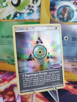 Pokemon Karte Card Regenbogen Energie Ex Dragon Frontiers Reverse Stamp Holo NM- - Image 1