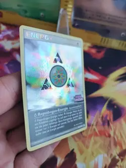 Pokemon Karte Card Regenbogen Energie Ex Dragon Frontiers Reverse Stamp Holo NM- - Image 4