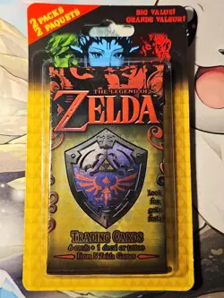 Legend of Zelda 2016 Enterplay Trading Cards TCG Sealed Blister 3 Pack Each Art - Image 1
