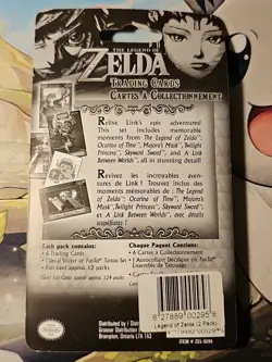 Legend of Zelda 2016 Enterplay Trading Cards TCG Sealed Blister 3 Pack Each Art - Image 2