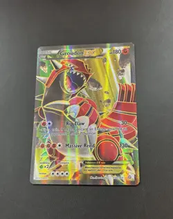 Pokemon Groudon EX Full Art Holo Card XY-Primal Clash 2016, 150/160 - Image 4