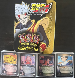 2000 Dragon Ball GT TCG | Limited Edition Tin | Score | All Cards Foil - Image 1