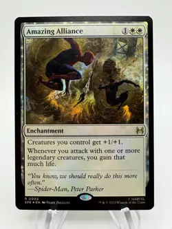 MTG Marvel's Spider-Man AMAZING ALLIANCE Rare Foil #0002 - Image 1