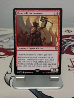 Rundvelt Hordemaster Dominaria United Regular #142 MTG Near Mint Rare - Image 1