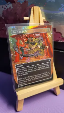 Path to Exile Borderless [Commander Masters] MTG #0626 NM Foil - Image 1