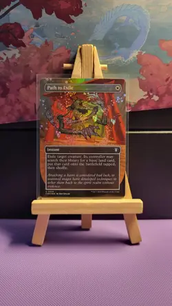 Path to Exile Borderless [Commander Masters] MTG #0626 NM Foil - Image 2
