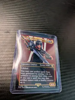 Mtg. Noctis, Prince of Lucis. Borderless. Final Fantasy. Pack Fresh - Image 1