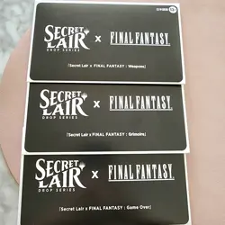 MTG Final Fantasy x Secret Lair - Japanese Non-Foil Unopened Sealed - 3 SET - Image 1