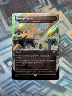 MTG Surge Foil Barrow-Downs - Bojuka Bog NM Unplayed Commander: LotR - Image 1