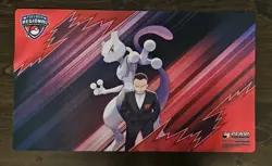 Pokemon Team Rocket’s Mewtwo 2025 Regional Championship Playmat Destined Rivals - Image 1