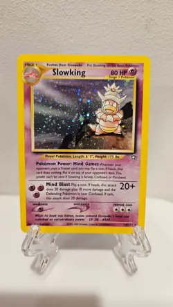 Slowking #14 Holo Pokemon Neo Genesis POKEMON 2000 NEAR MINT - Image 1