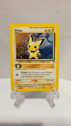 Pichu #12 Holo Pokemon Neo Genesis POKEMON 2000 NEAR MINT - Image 1