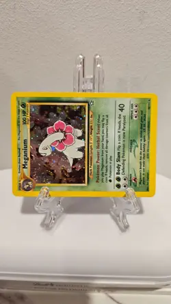 Meganium #10 Holo Pokemon Neo Genesis POKEMON 2000 NEAR MINT - Image 2