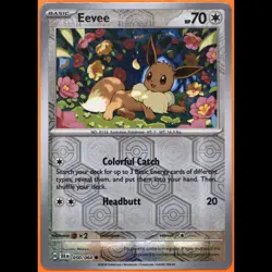 TAG 9.0 MINT Eevee 2024 Pokemon Pokemon Scarlet & Violet #050 - Image 3