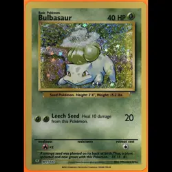 TAG 9.0 MINT Bulbasaur Common 2023 Pokemon Pokemon TCG Classic #001/165 - Image 3