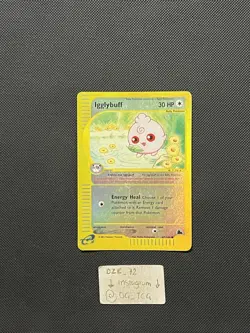 Pokemon Skyridge - Igglybuff - 67/144 - REVERSE HOLO Common - LP/NM - Image 5