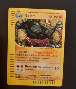 Pokemon Golem 14/165 Holo - Expedition - NM Condition - Image 1