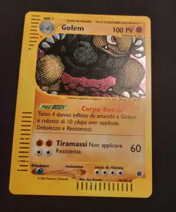 Pokemon Golem 14/165 Holo - Expedition - NM Condition - Image 3