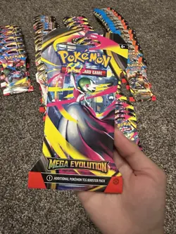 Pokemon Mega Evolution Sleeved Booster Pack (Lot Of 54) - Image 2