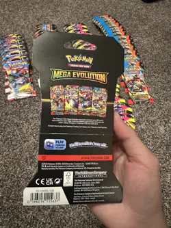 Pokemon Mega Evolution Sleeved Booster Pack (Lot Of 54) - Image 3