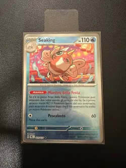 Seaking MASTERBALL PRE 021 / 131 Evoluzioni Prismatiche Pokemon Master Ball ITA - Image 1
