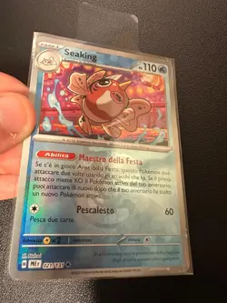 Seaking MASTERBALL PRE 021 / 131 Evoluzioni Prismatiche Pokemon Master Ball ITA - Image 2