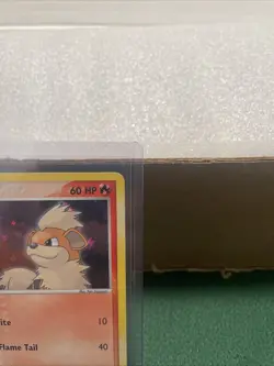 Pokemon TCG: Growlithe #64/112 FireRed & LeafGreen Reverse Holo Rare, LP+ - Image 3